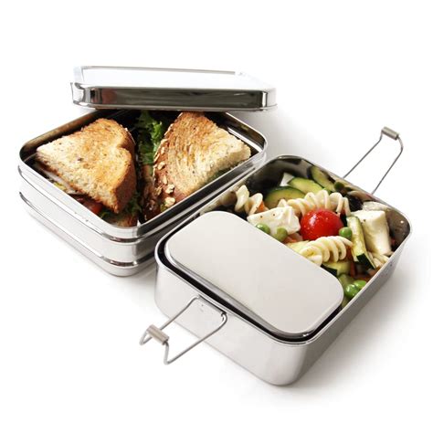 best brand stainless steel bento box for kids|3 compartment steel lunch box.